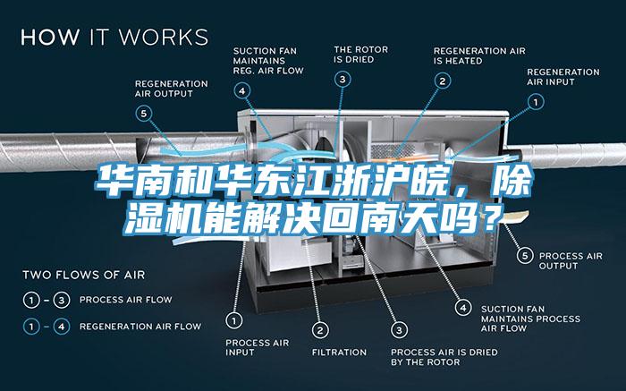 華南和華東江浙滬皖，除濕機能解決回南天嗎？