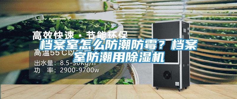 檔案室怎么防潮防霉？檔案室防潮用除濕機(jī)