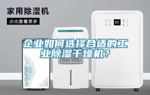 企業(yè)如何選擇合適的工業(yè)除濕干燥機(jī)？