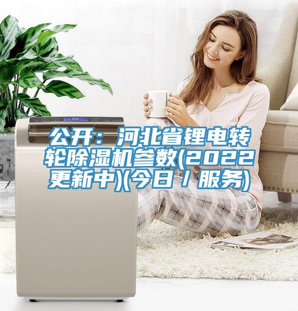 公開：河北省鋰電轉(zhuǎn)輪除濕機參數(shù)(2022更新中)(今日／服務)