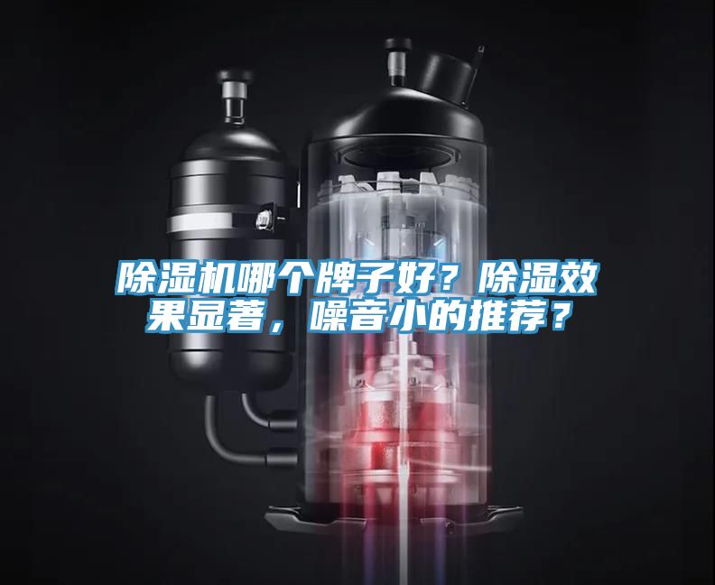 除濕機哪個牌子好？除濕效果顯著，噪音小的推薦？